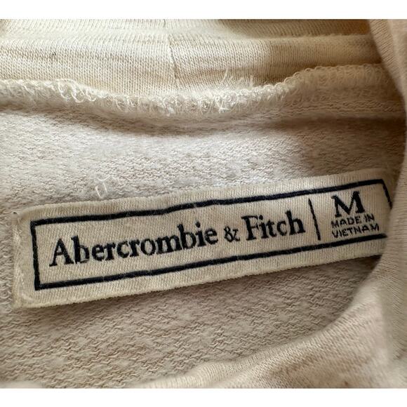 Abercrombie: Cream Heathered Turtleneck Dress - Picture 6 of 7